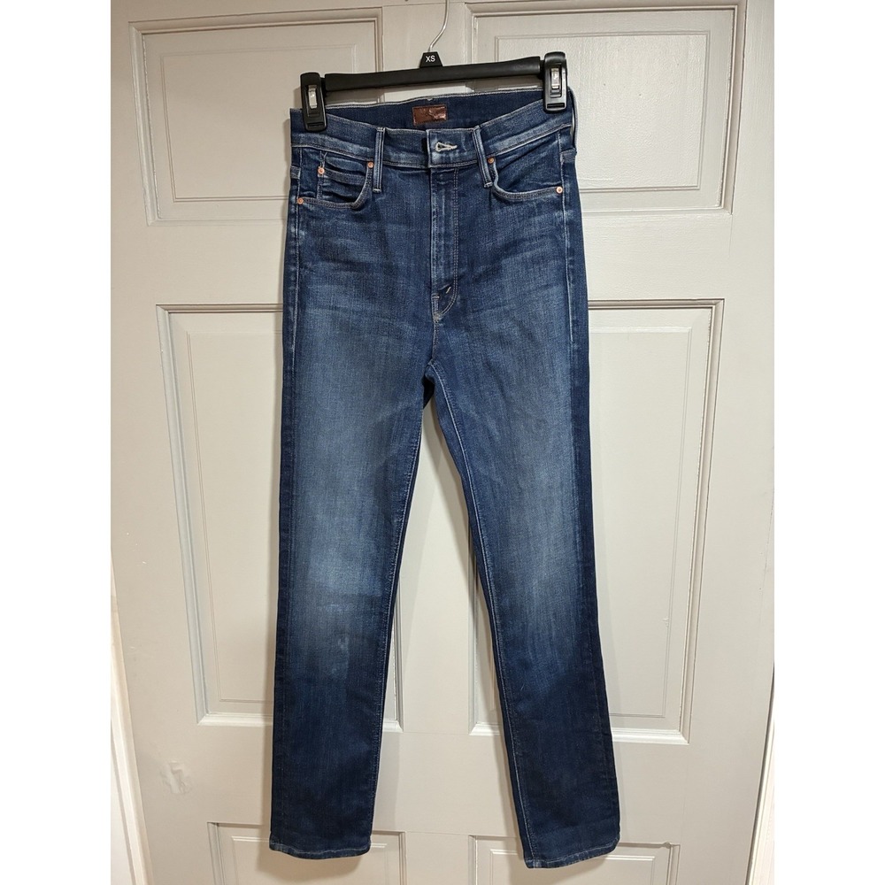 Mother Mid Rise Dazzler Skimp Women Jeans‎ Size 24 Straight Leg